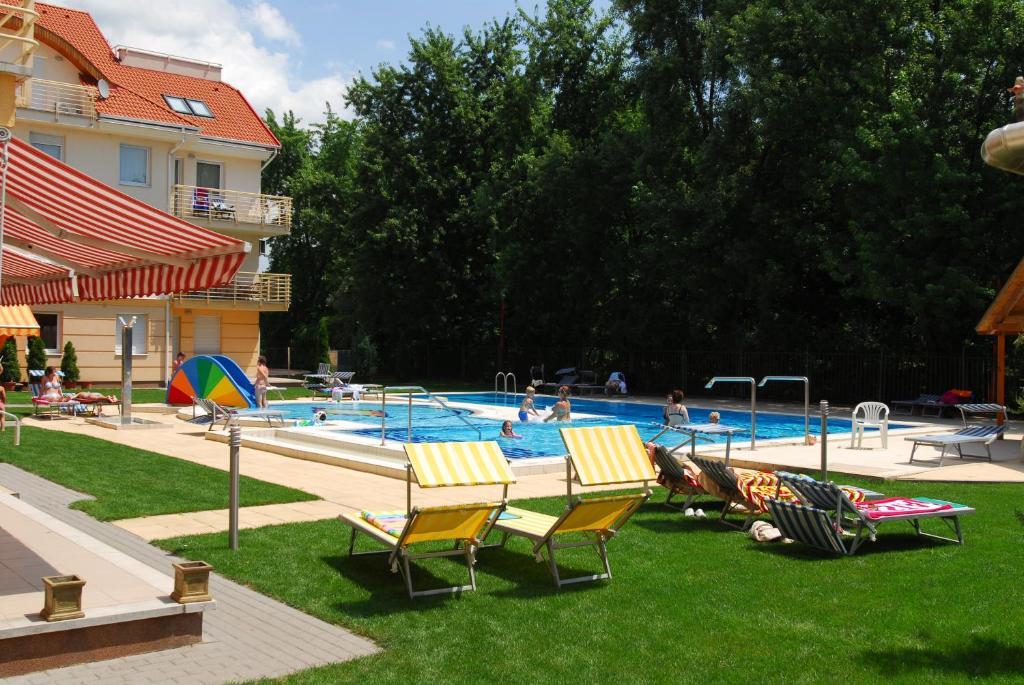 Hajdúszoboszló Panorama Wellness Apartman Hotel الغرفة الصورة